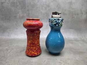 Mid-century Italian ceramic items including Bitossi