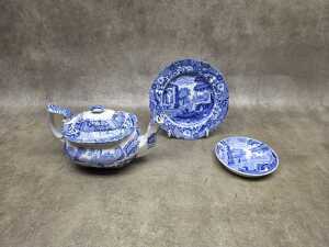 Three Spode porcelain pieces