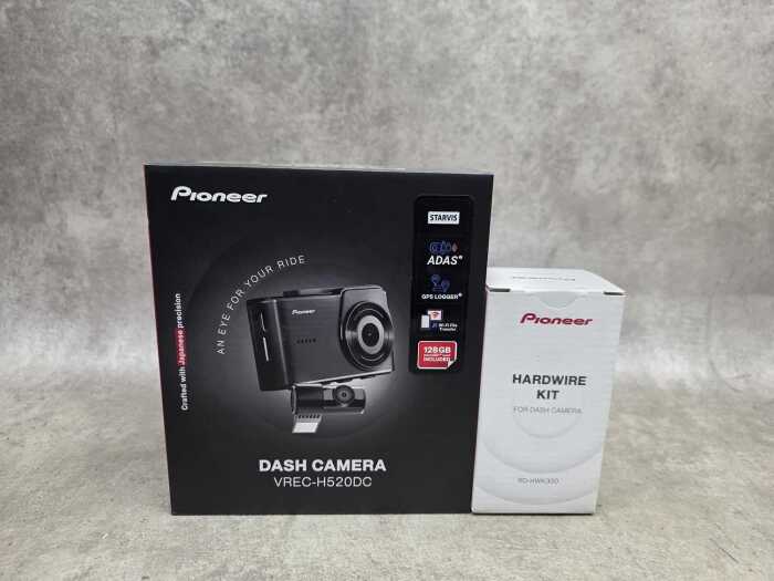 Pioneer dash camera and hardware kit