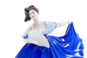 Two Royal Doulton porcelain lady figures - 4