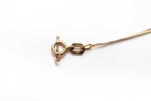 Two broken chains in 9 carat yellow gold - 3