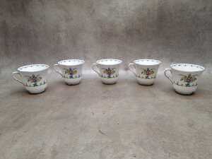 Duchess porcelain tea setting for five - 2