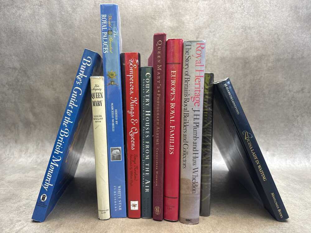 Ten English and Royal history reference books
