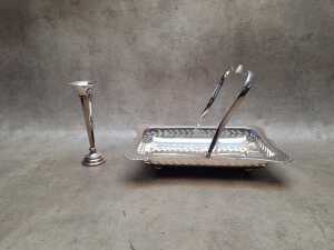 Silver plated items including serving trays - 4