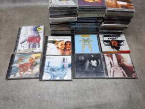 CDs, mostly '90s and '00s music, including Red Hot Chili Peppers, Radiohead, Stone Roses - 4