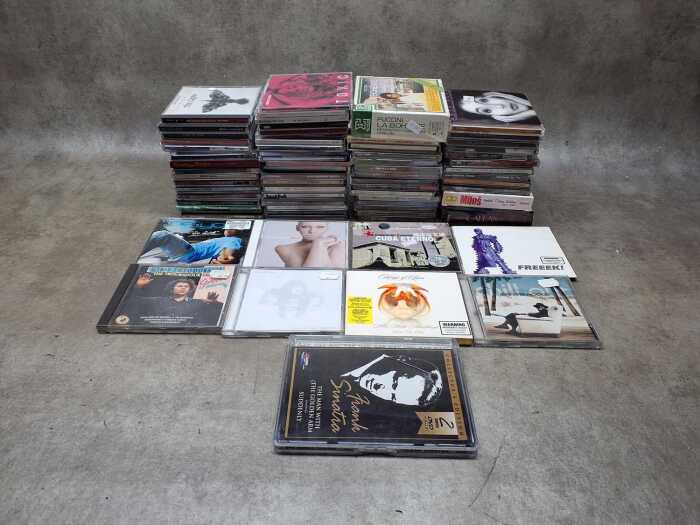 CDs, including World, Pop, Classical, Soundtracks