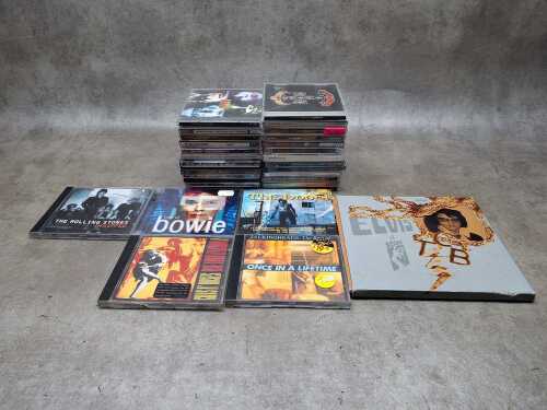 Rock and Pop CDs, including 'Elvis at Stax' box set, Pink Floyd, ABBA