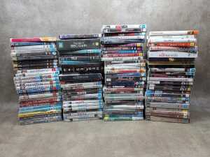 DVDs, including BBC Earth, True Blood, Gossip Girl