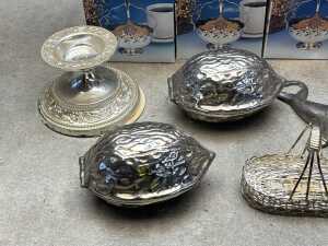 Assorted silver plate and metalware - 3