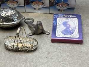Assorted silver plate and metalware - 4