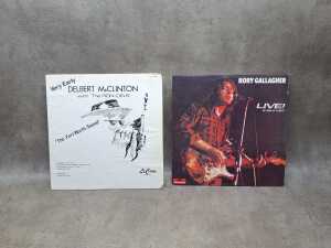 Eight Blues vinyl records, including Rory Gallagher - 4