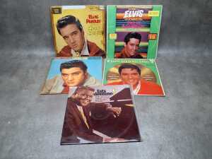 Ten Elvis Presley vinyl records, together with a Fats Domino LP - 4