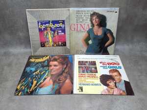 Ten soundtrack vinyl records, including The Wizard of Oz - 4