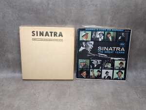 Seven Frank Sinatra vinyl records, including Swing Easy - 2