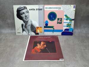 Ten Jazz vocals vinyl records, including Ella Fitzgerald - 3