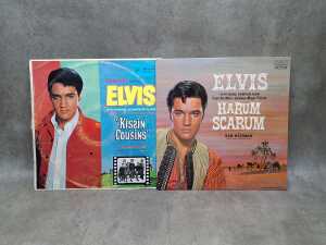 Eight Elvis Presley soundtrack vinyl records, including Girl Happy - 2