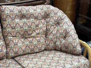 Garry Masters Rattan two-seater lounge - 2