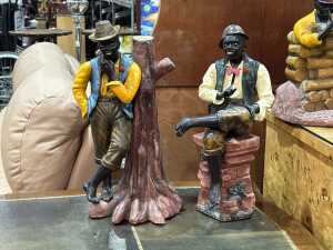 Two Black Americana figures