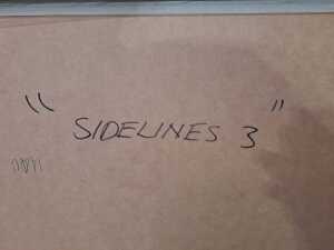 Artist unknown, Sidelines III. Framed print on paper - 3