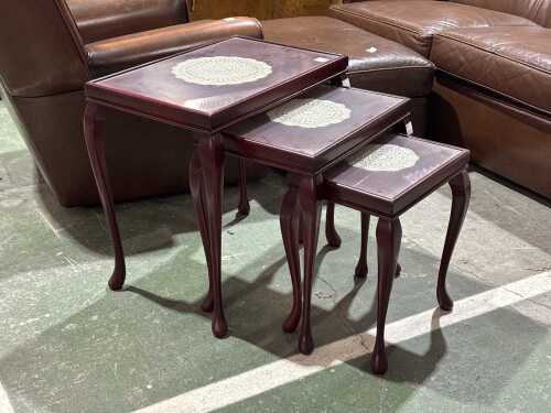 Nest of three tables