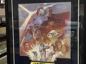 Framed Empire Strikes Back movie poster - 2