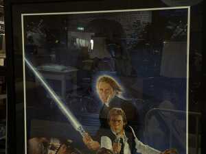 Framed Star Wars: Return of the Jedi movie poster - 2