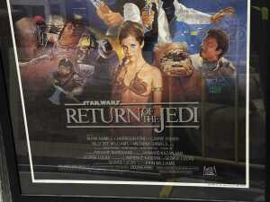 Framed Star Wars: Return of the Jedi movie poster - 3