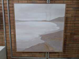 June Erica Vess, Coastal Contour 2. Framed print on canvas