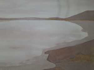 June Erica Vess, Coastal Contour 2. Framed print on canvas - 2