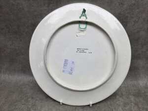 Mid-century Fernando Llort bird ceramic cabinet plate - 3