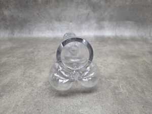 Custom-made Dartington crystal phallus - 5
