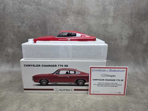 AutoArt 1972 Chrysler Charger 770 SE 1:18 scale model car
