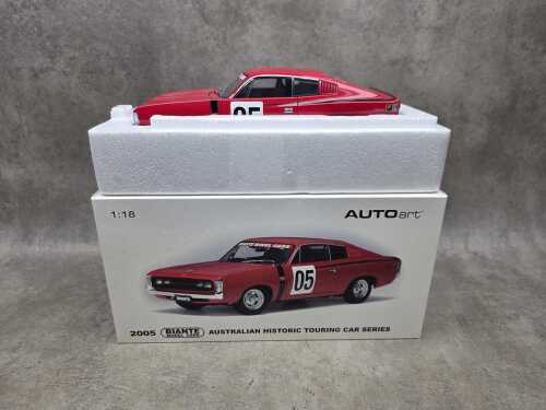 AutoArt 2005 Biante Model Cars Australian Historic Touring Car Series R/T Charger