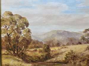 Rosemarie Bes, Lilydale Healesville, 1979, and Near Powelltown, 1985 (2). Two oil paintings on board - 2