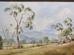 Rosemarie Bes, Lilydale Healesville, 1979, and Near Powelltown, 1985 (2). Two oil paintings on board - 4