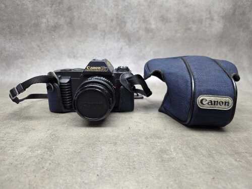 Canon T50 SLR film camera