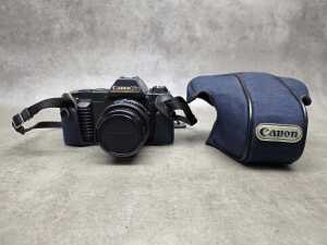 Canon T50 SLR film camera