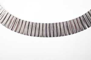 Two collier necklaces in sterling silver - 2
