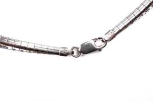 Two collier necklaces in sterling silver - 3