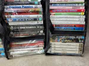 DVDs in PVC storage bags, mostly British TV shows - 4