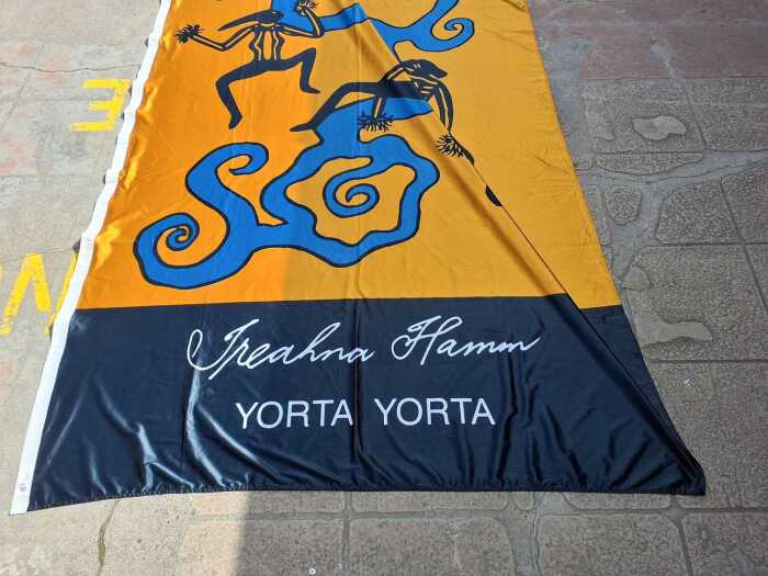 Yorta Yorta Flag by artist Treahna Hamm