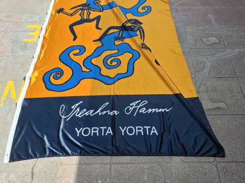Yorta Yorta Flag by artist Treahna Hamm