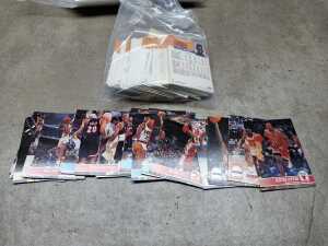 1990s NBA basketball trading cards, including Hoops - 3