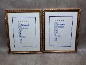 Group of picture frames including gilt - 2