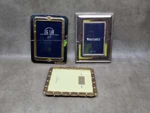 Group of picture frames including gilt - 4