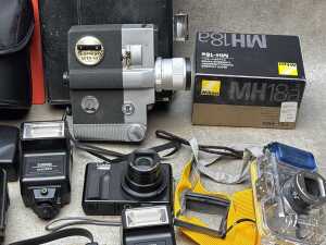 Assorted cameras and photographic equipment - 3