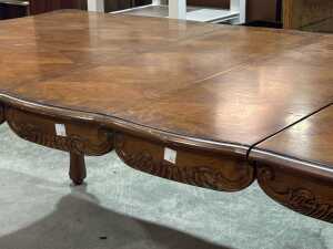 Timber extension dining table - 3