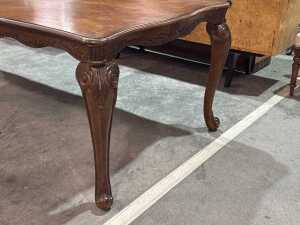 Timber extension dining table - 4