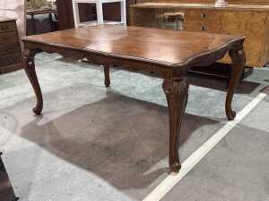 Timber extension dining table - 5