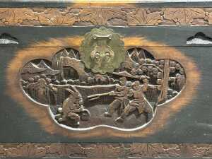 Camphor wood chest - 3